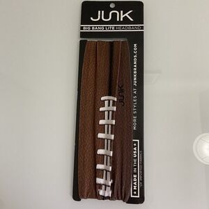 Junk Brands Headband Big Bang Lite Football Fanatic Made‎ In The USA NEW Stretch